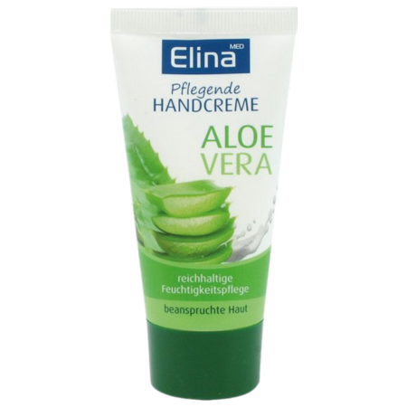 Elina Aloe Vera Hand Cream in Tube – 50ml