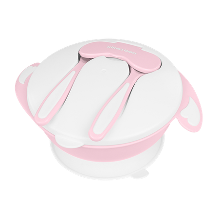 Kikka Boo Baby Bowl 4-in-1 Set – Rosa