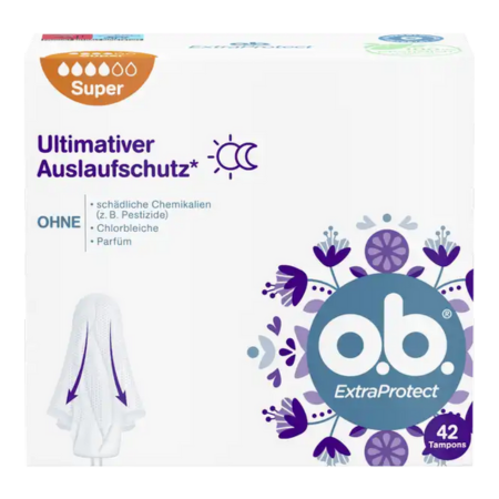 O.B. ExtraProtect Super Tamponger - 42 st