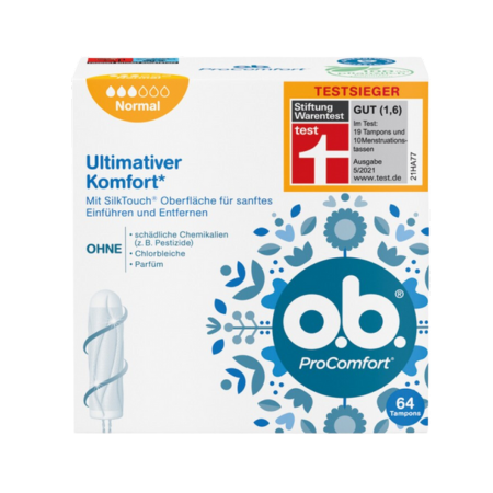 O.B. ProComfort Normal Tamponger - 64 st