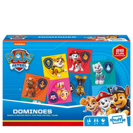 PAW Patrol Shuffle Dominoes Matching Game
