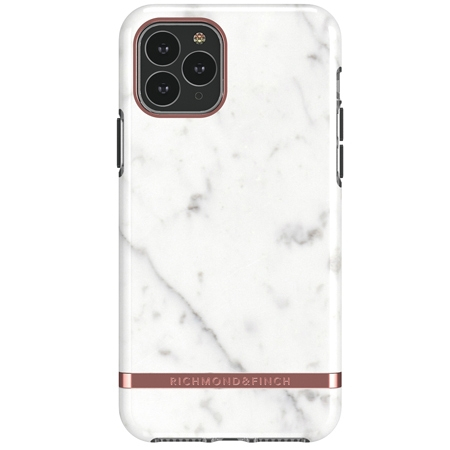 Richmond & Finch iPhone 11 Pro-skal i vit marmor