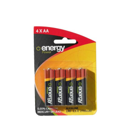 Energy Power 4xAA Alkaline-batteri