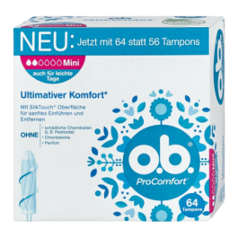 O.B. ProComfort Mini Tamponger - 64 st