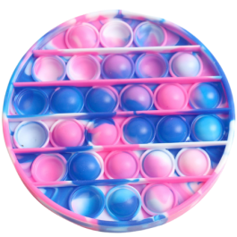 Pop It Fidget Toy - Blå & Rosa