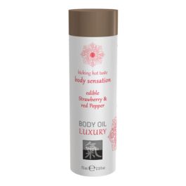 Shiatsu HOT Body Oil ätbar - 75ml