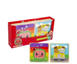CoComelon 3D Träpussel Assorterad – 2 st