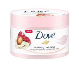 Dove Pomegranate & Shea Butter Body Scrub – 225ml