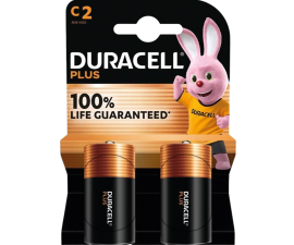 Duracell Plus Batterier MN1400 C – 2 st
