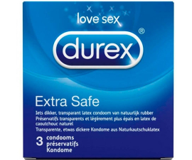Durex Extra Safe Kondomer 3 st