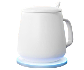 Jakcom HC2/QW3 självuppvärmande kopp med trådlös laddare