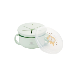 Kikka Boo 2 In 1 Snack Bowl – Savanna Mint