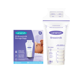 Lansinoh Förvaringspåsar för Bröstmjölk – 25 st