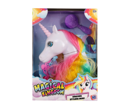 Magical Kingdom Stylinghuvud med enhörning - vit