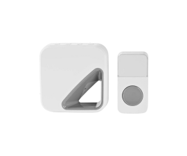 Nedis trådlös dörrklocka - vit