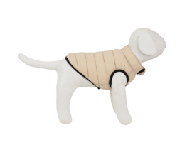 Peppy Buddies Ultra-Light Beige Puffy Hundjacka - L