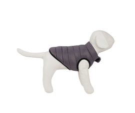 Peppy Buddies Ultra-Light Grå Puffy Hundjacka - S
