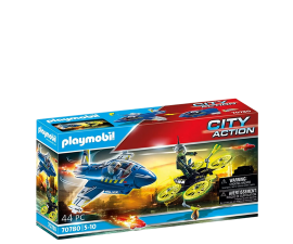 Playmobil City Action Polis Jet Pack med Båt