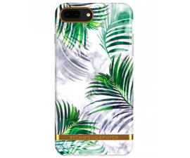 Richmond & Finch White Marble Tropics Mobilskal - iPhone 8 Plus