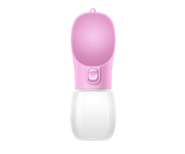 Pet Care Cup Bärbar vattenflaska för hundar Rosa