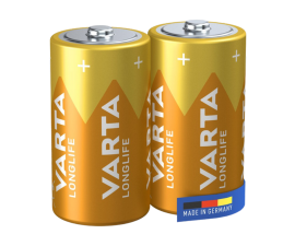 Varta Longlife C-batterier - 2-pack
